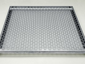 Perforated shelves