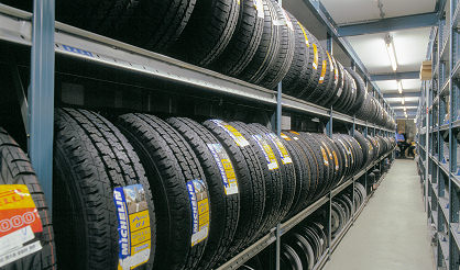 Vertical Tyre Storage